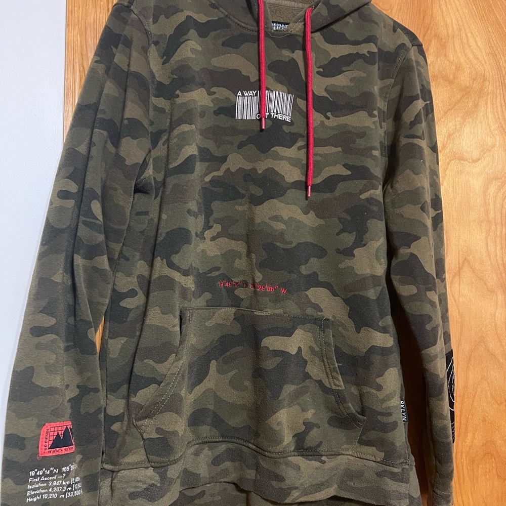 Men's Camouflage Hoodie